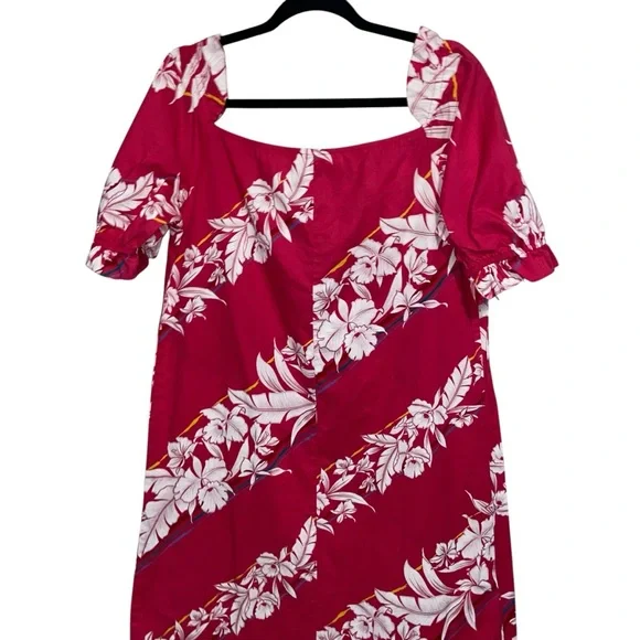 Vintage Malihini Hawaii Dress Womens XS 60s Maxi Caftan Muu Muu USA Hawaiian - Picture 3 of 10